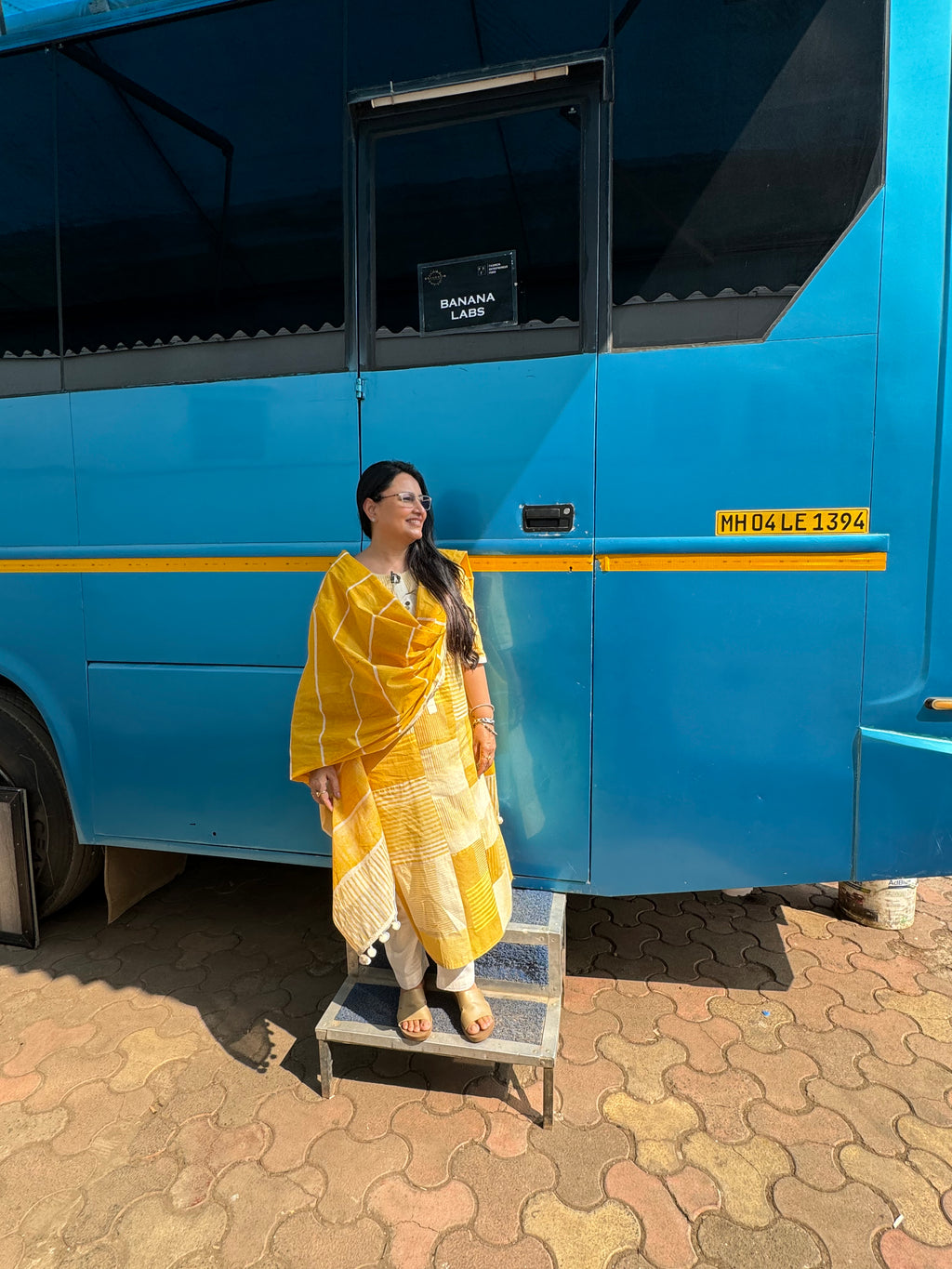 Sunshine Yellow Collage Kurta Set (Set of 3) | Pitch to Get Rich Edition