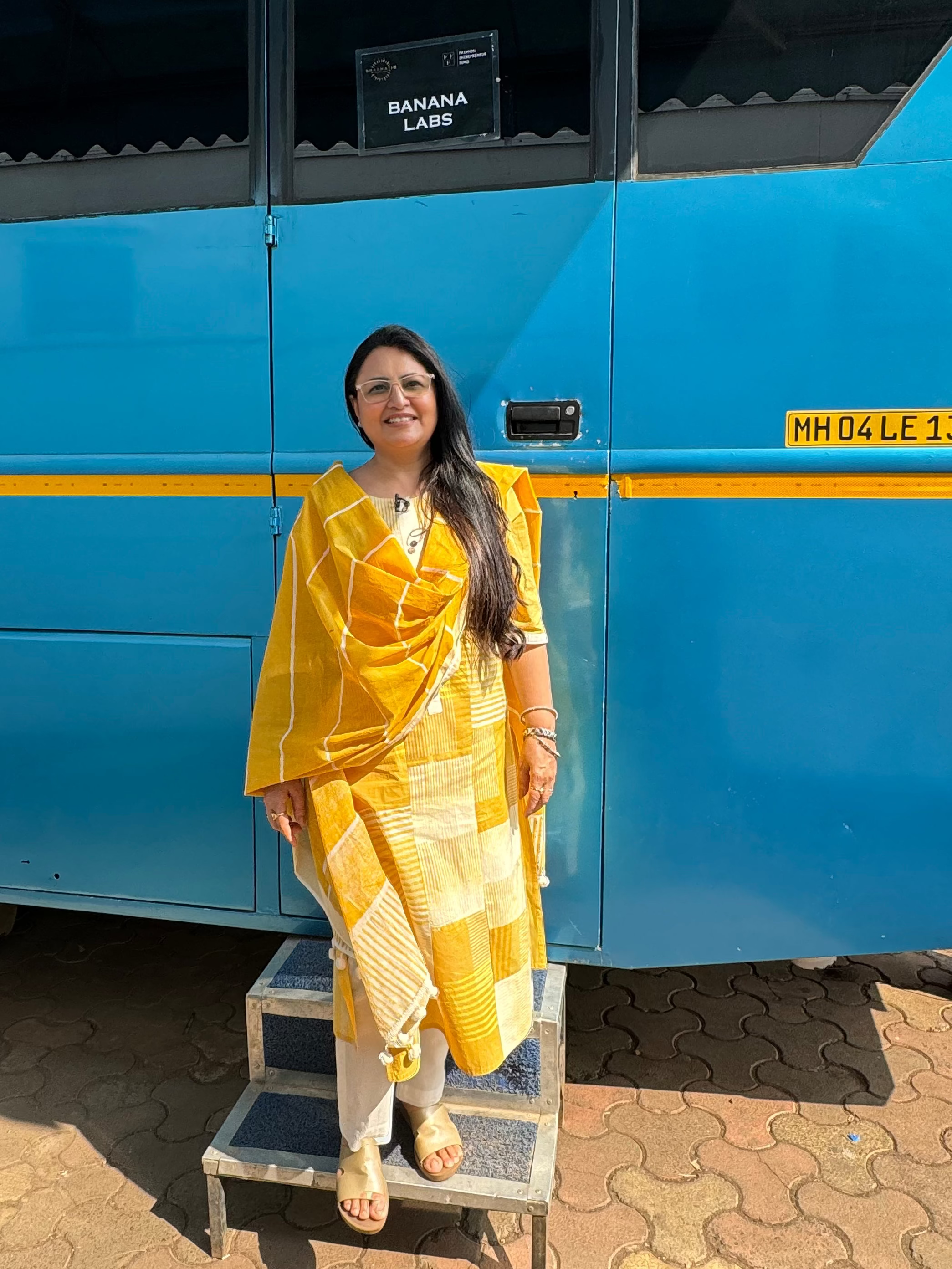 Sunshine Yellow Collage Kurta Set (Set of 3) | Pitch to Get Rich Edition