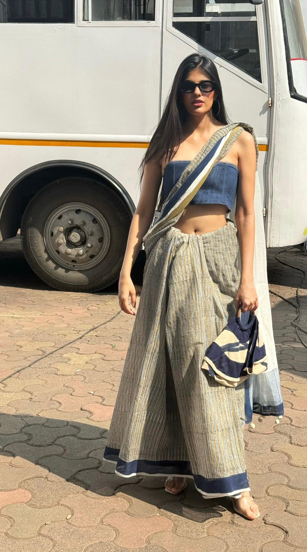 Denim Print Saree | Pitch to Get Rich Edit