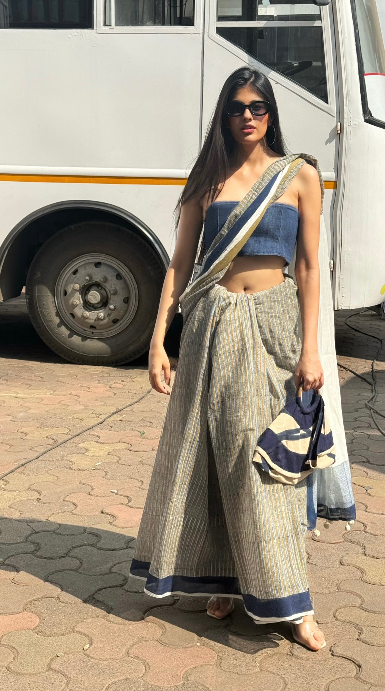 Denim Print Saree | Pitch to Get Rich Edit