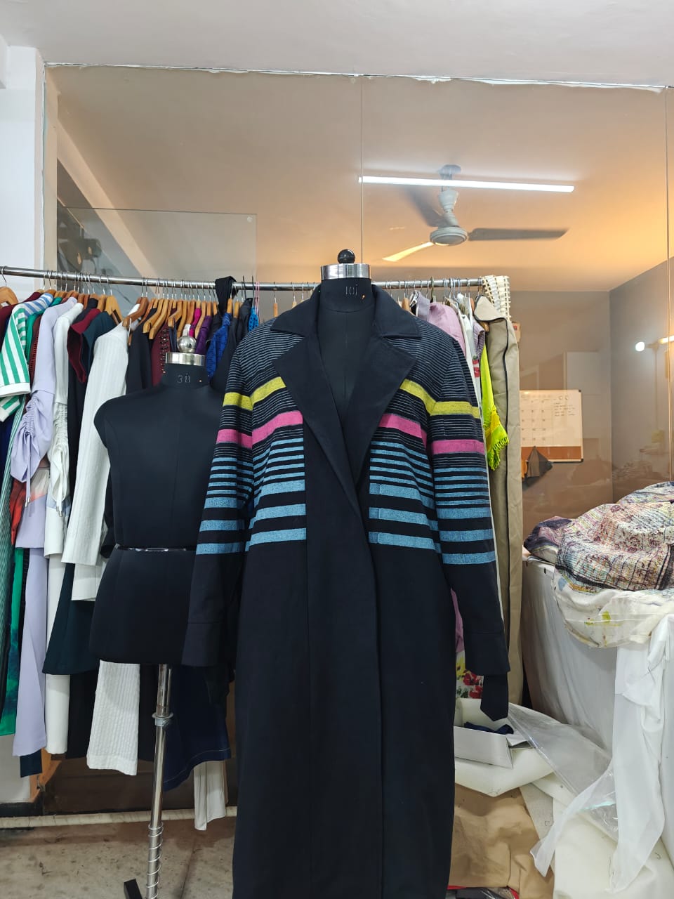 BANANA labs X Linetribe| Kaynaat Trench Coat Unisex Coorinnate (Set of 3)| Pitch To Get Rich Edition (Copy)