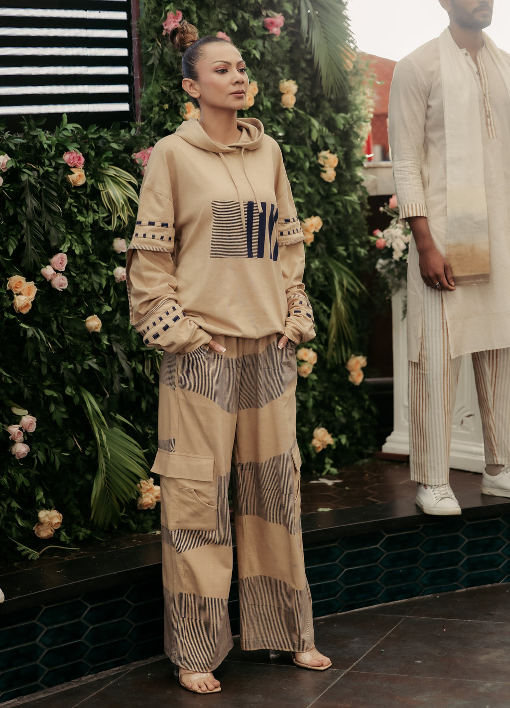 Crossroads Big Wave Unisex Hoodie Co-ord