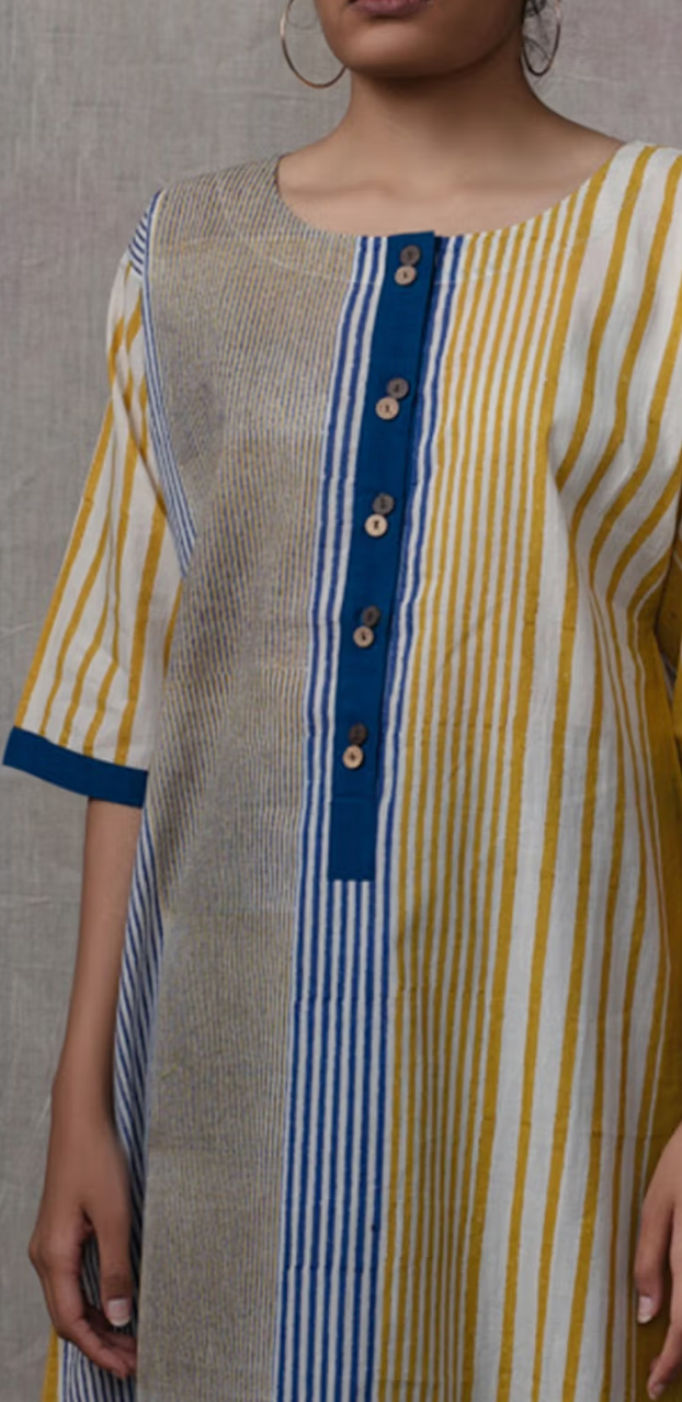 Doppler Kurta And Sunshine Dupatta Set of 3
