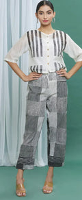 Black Cotton Printed Co-ord - BANANA labs