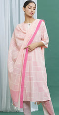 Clove Geometric Print Dupatta - BANANA labs