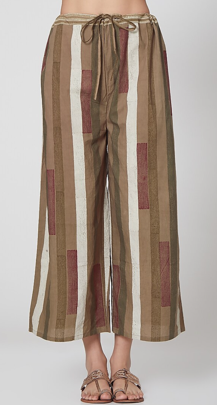 Brown Bars Kurta set(Set of 3)