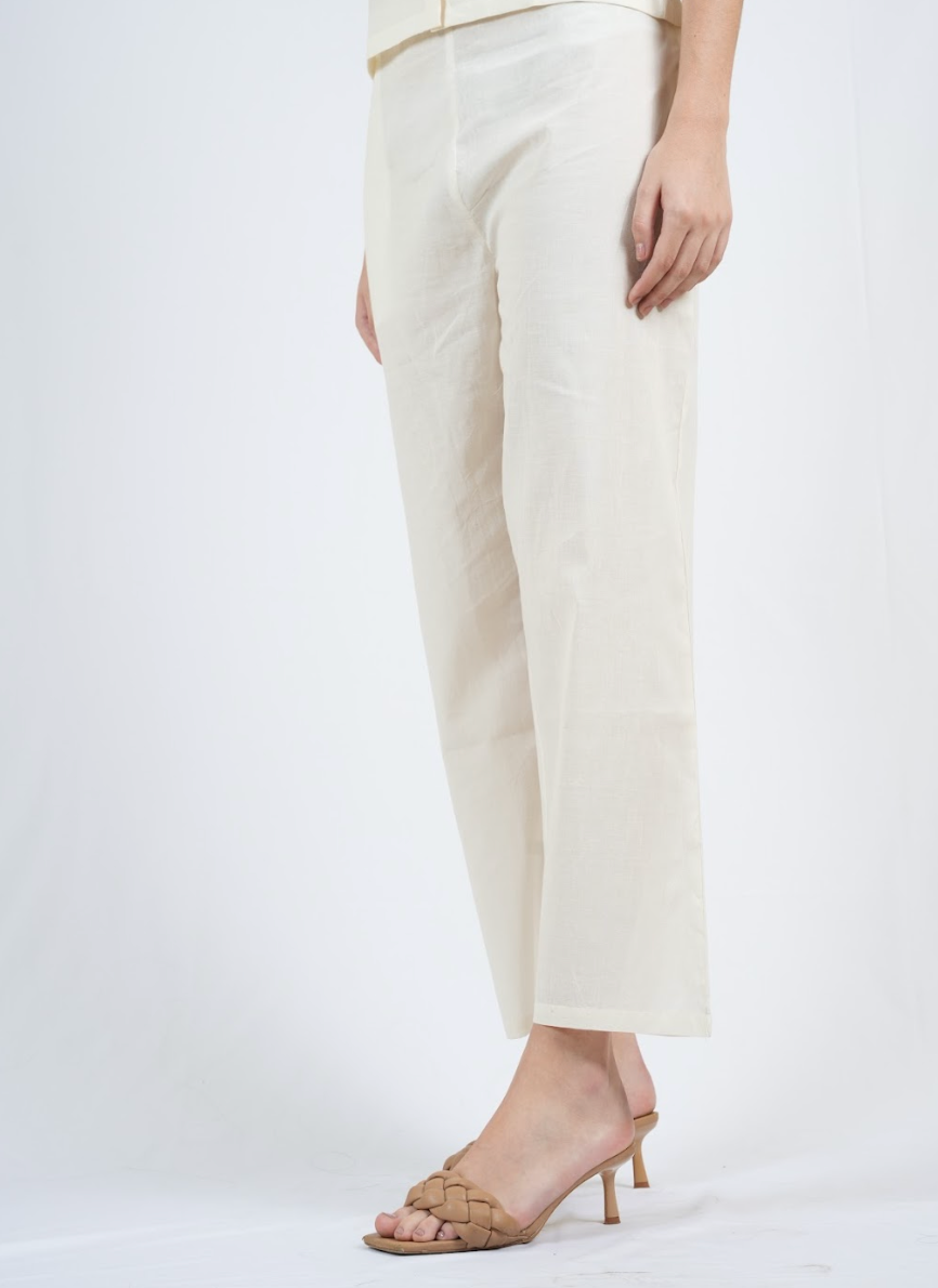Silkwaves ESSENTIALS White Pants