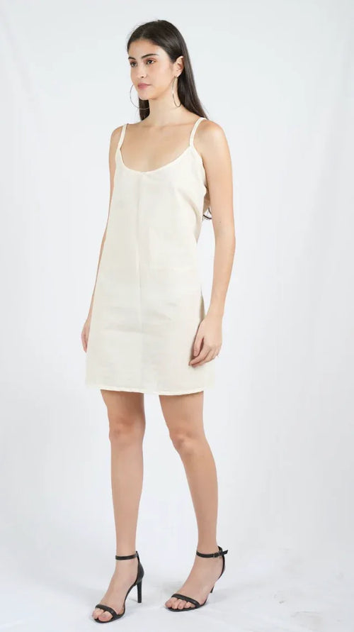 Silkwaves ESSENTIALS Cotton Slip Long - BANANA labs