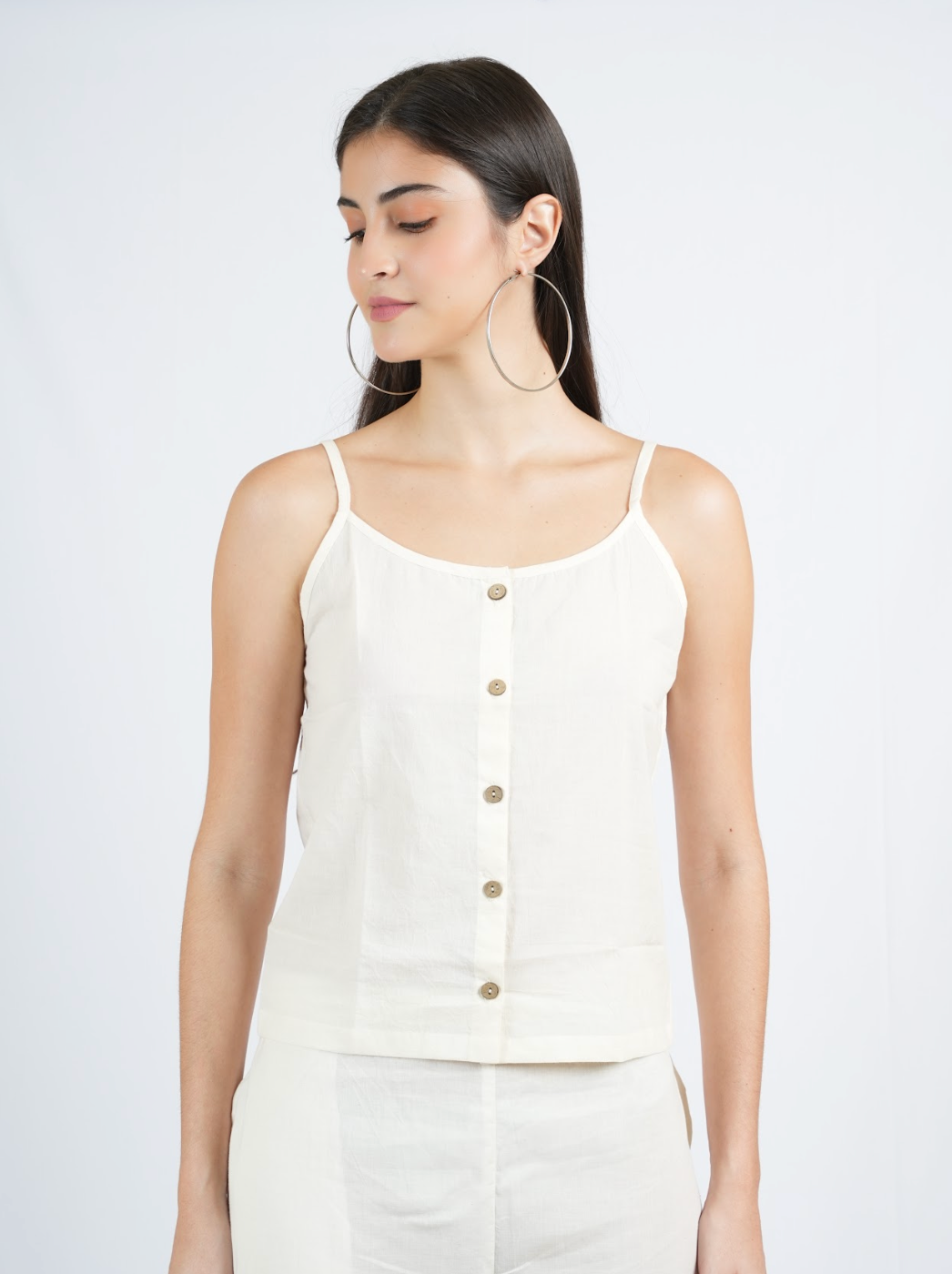 Silkwaves ESSENTIALS Black And White Tops [set of 2]