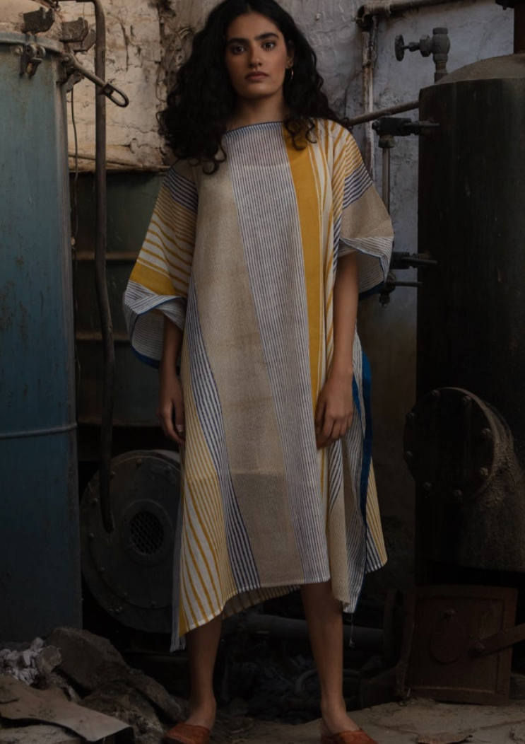Doppler Mustard Kaftan