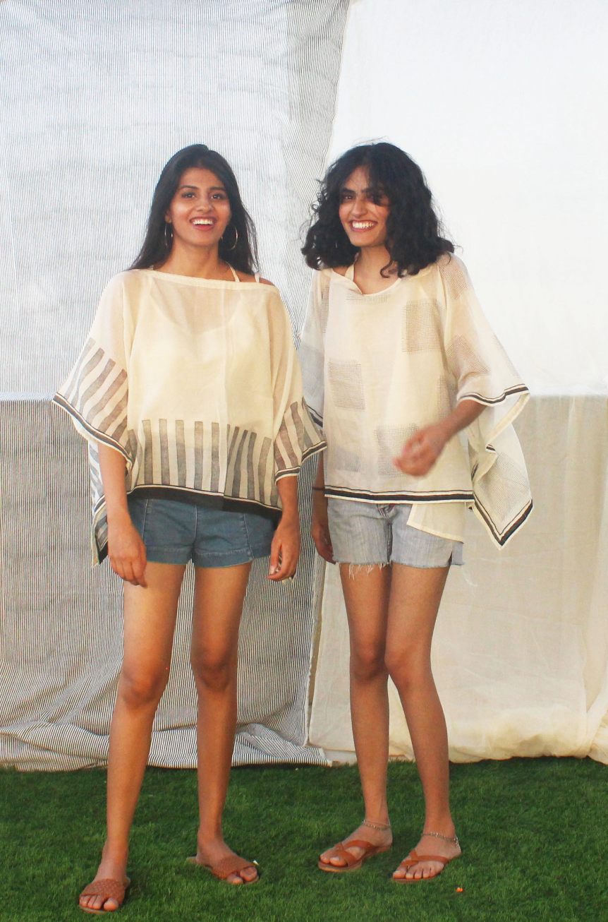 Boat Neck Corner Short  Mul Kaftan