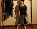 Space Black Kurti with Pants Set (Set of 2) - BANANA labs