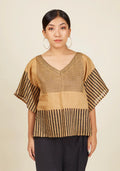 Crossroads Beige Piano Mul Kaftan - BANANA labs