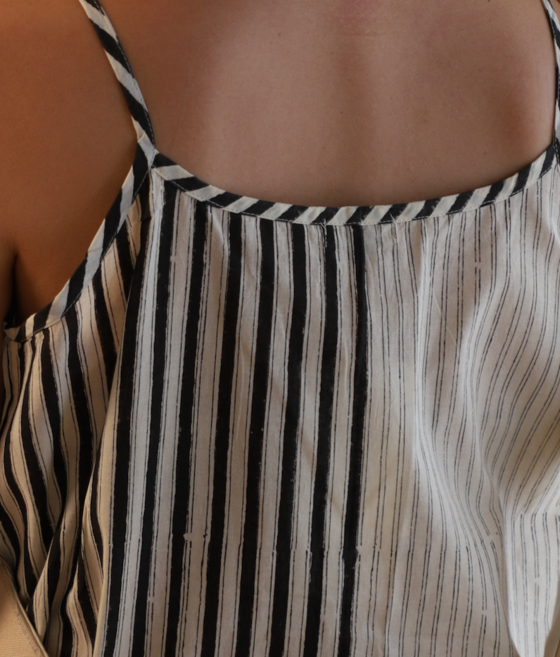 BANANA negative positive Dress