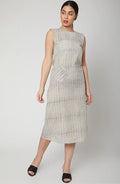 Pins White Dress with Slip - BANANA labs