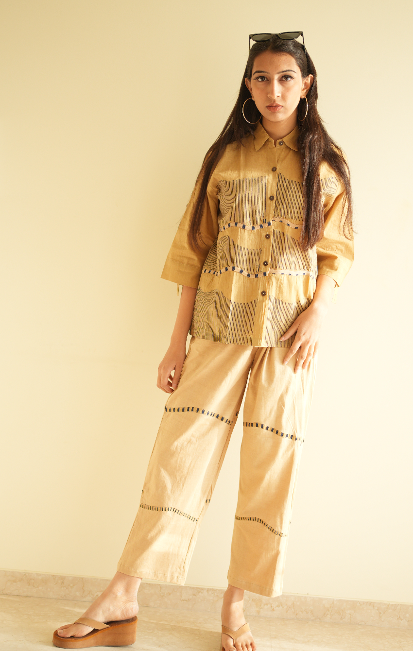 Crossroads Beige Wave Coordinate