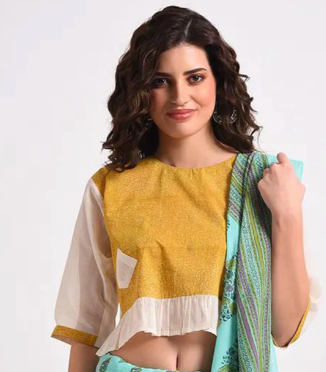 BANANA Yellowy Crop Top