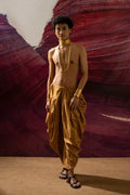 Aurum Auric Line Dhoti Pants - BANANA labs