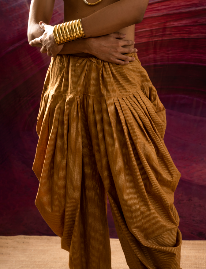 Aurum Auric Line Dhoti Pants