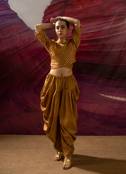 Aurum Auric line Dhoti Pants