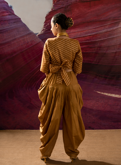 Aurum Auric line Dhoti Pants