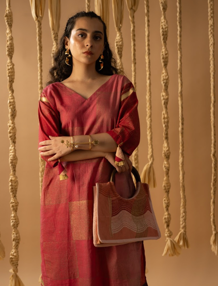Aurum Woody Peach Wave Bag