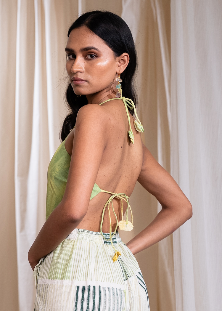 MARINA Lime Top