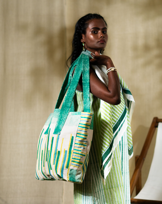MARINA Viola Large Tote Bag
