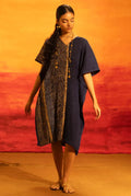 Illume Luma Navy Blue Kaftan - BANANA labs