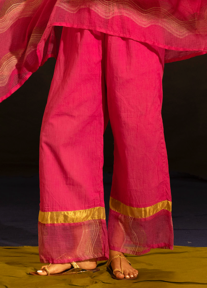 Illume Blaze Fuschia Kurta Set (Set of 2)