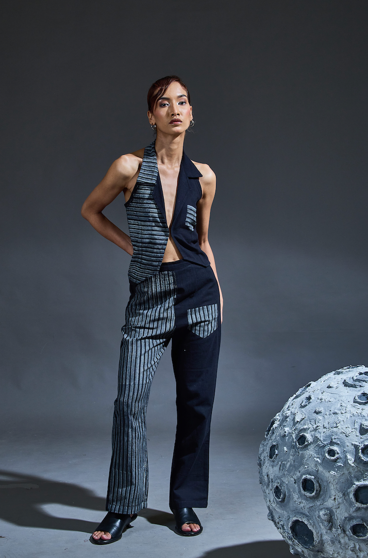 FIZZ Charcoal Waistcoat Coordinate | Pitch to Get Rich Edit