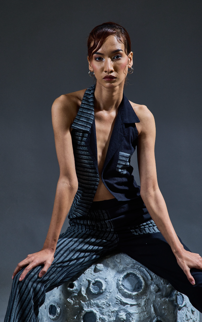 FIZZ Charcoal Waistcoat Coordinate | Pitch to Get Rich Edit