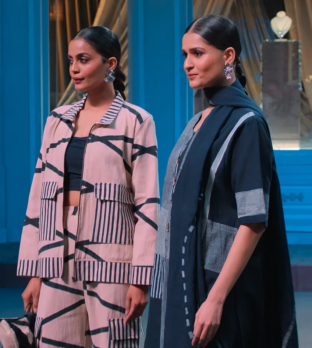 Slant khadi Co-ord (Set of 3) | Pitch to Get Rich Edition