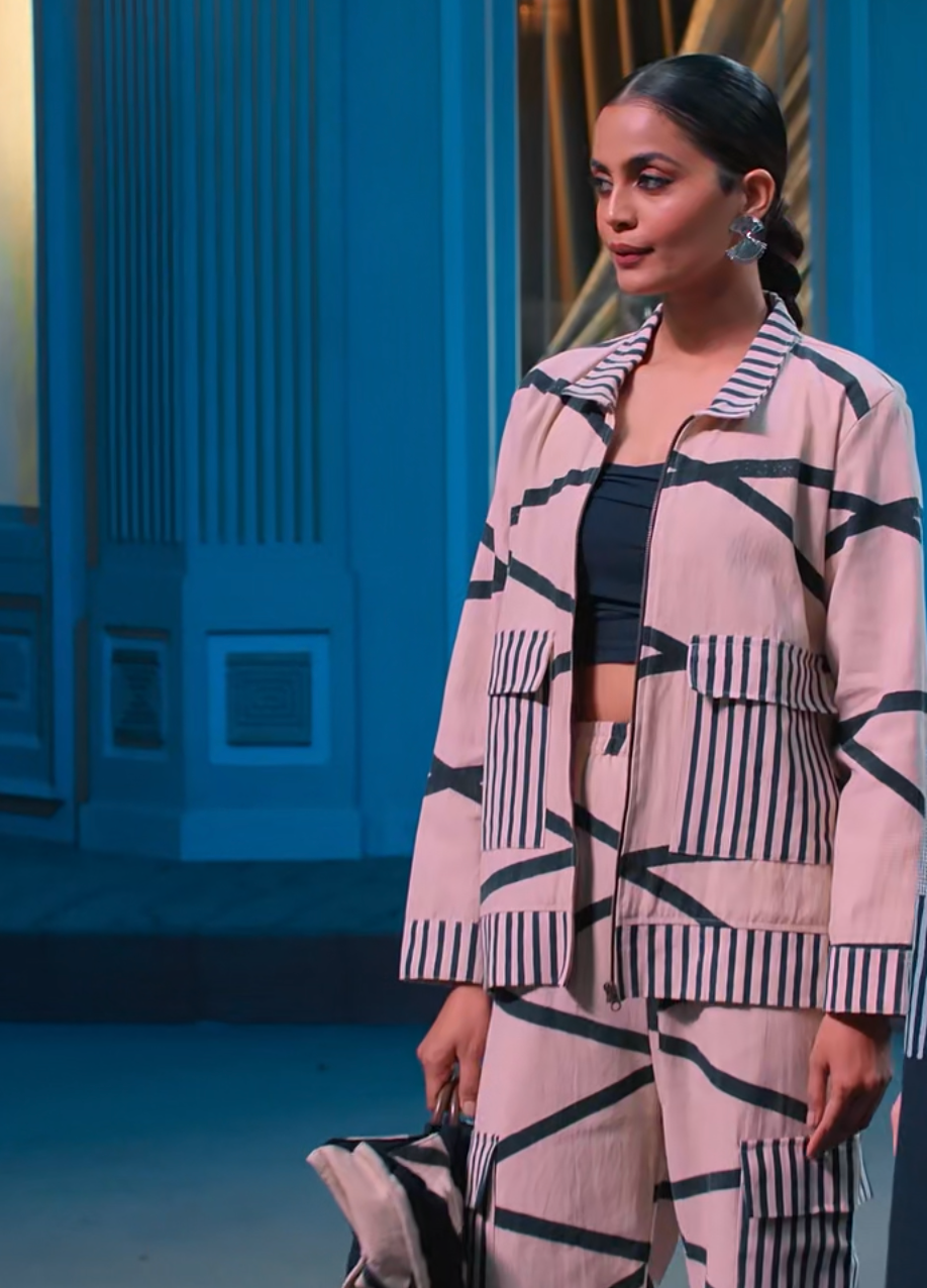 Slant khadi Jacket Unisex | Pitch to Get Rich Edition