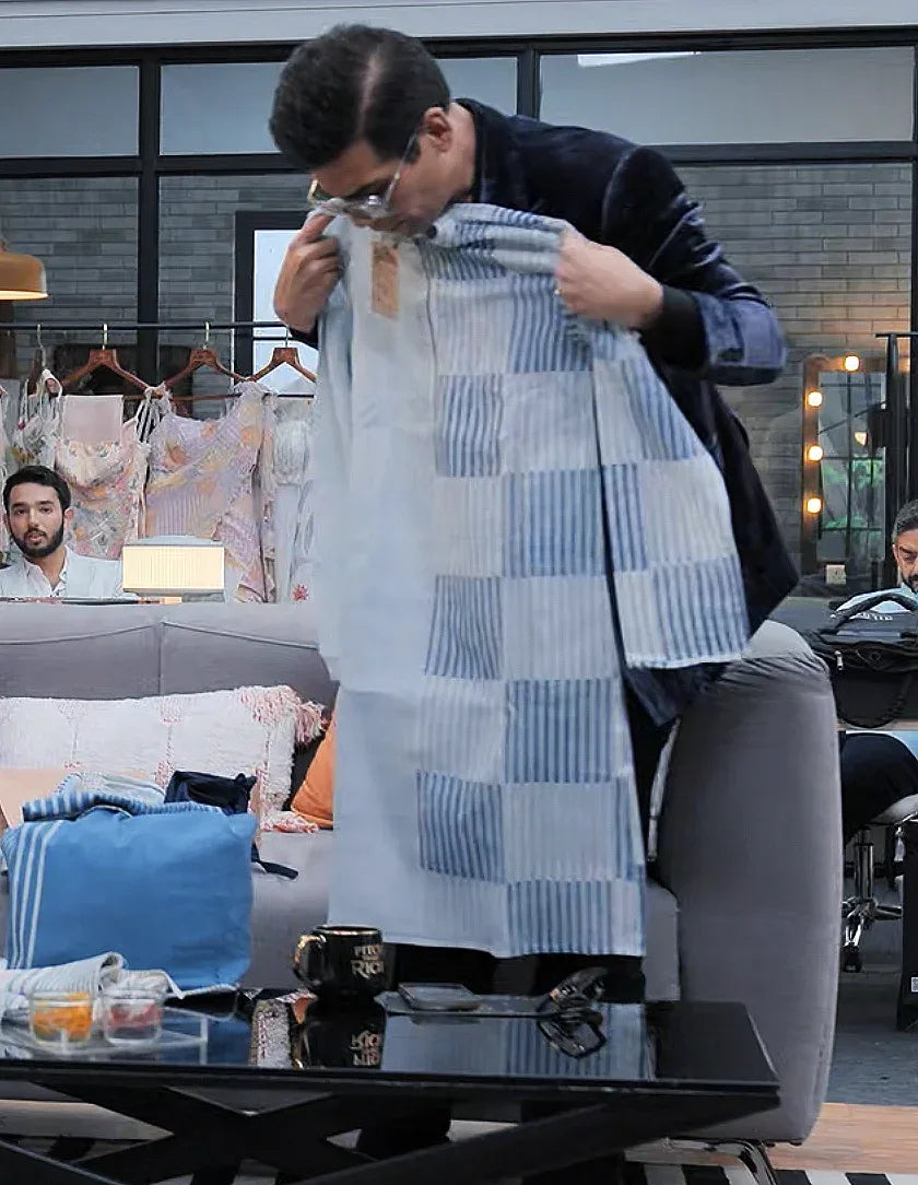 Karan Johar Custom Kurta Coordinate (Set of 2) | Pitch to Get Rich Edition Loop - BANANA labs