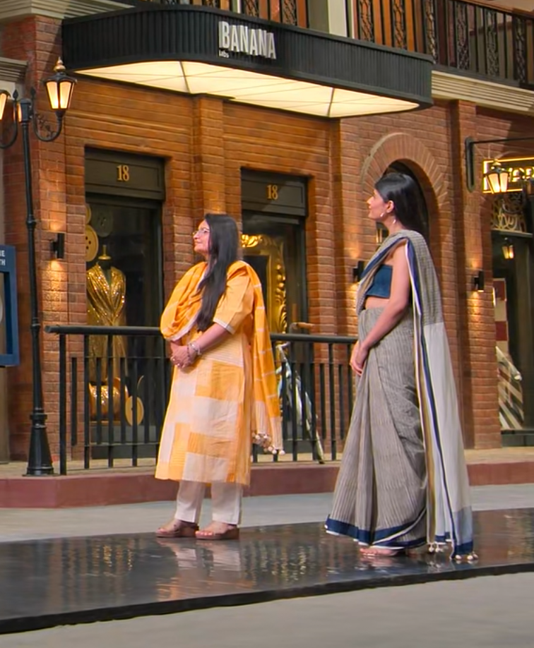 Sunshine Yellow Collage Kurta Set (Set of 3) | Pitch to Get Rich Edition