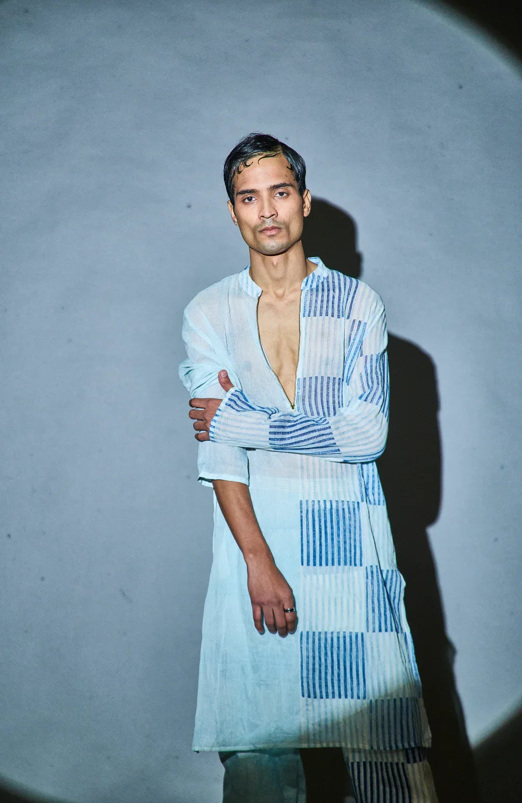 Karan Johar Custom Kurta Coordinate (Set of 2) | Pitch to Get Rich Edition Loop - BANANA labs