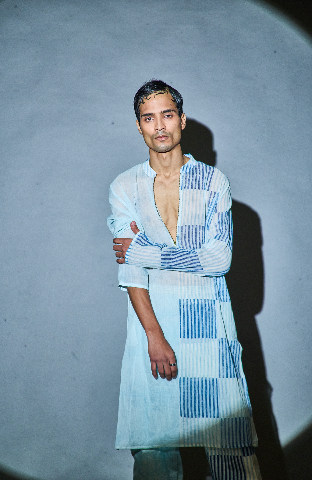 Karan Johar Custom Kurta Coordinate (Set of 2) | Pitch to Get Rich Edition