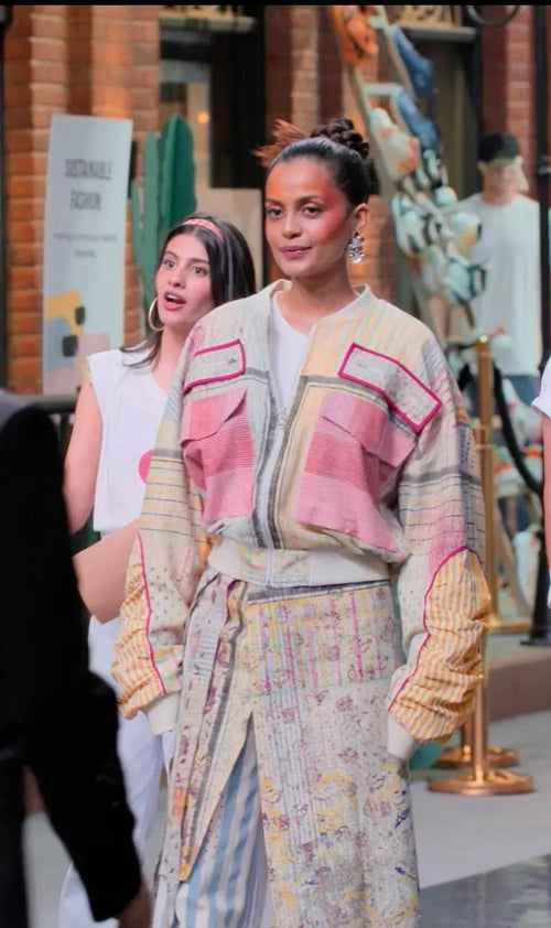 BANANA labs X Linetribe | Kaynaat Reversile Unisex Jacket | Pitch To Get Rich Edition - BANANA labs