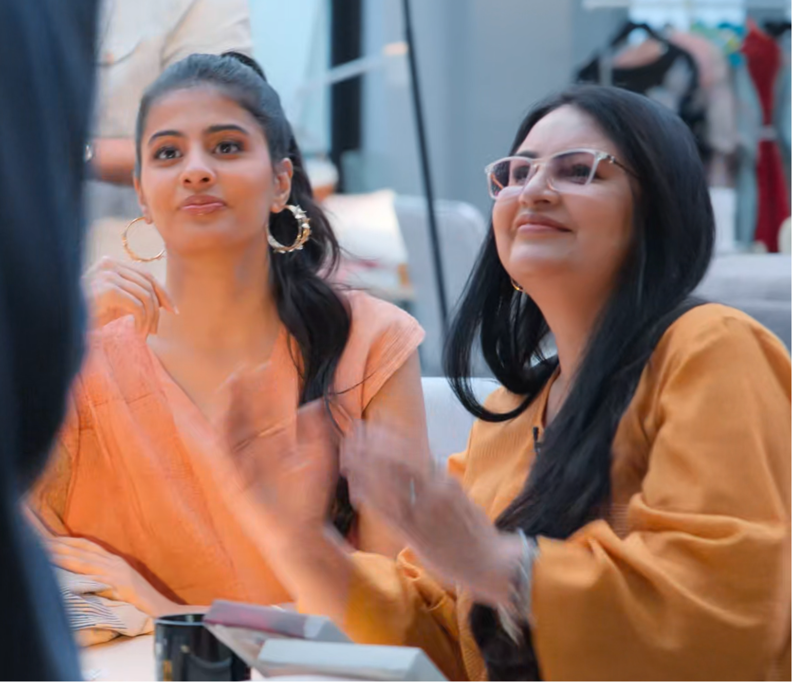 Peach Sided Crinkled Kaftan | Pitch to Get Rich Edit