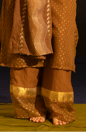 Illume Rivet Piano Muddy Kota Kurta Set with Slip (Set of 3)