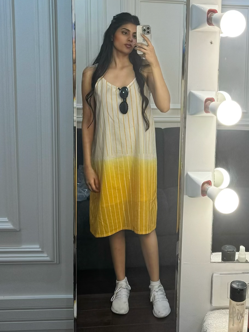 Sunshine Ombre Dress with lining and | Pitch To Get Rich Edition