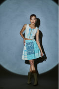 Loop Blue Orbit Skirt with Top Coord (Set of 2) - BANANA labs