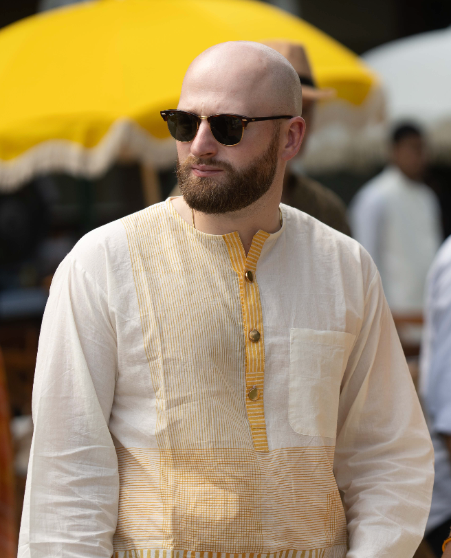 Chock Block Haldi BANANA Man Kurta