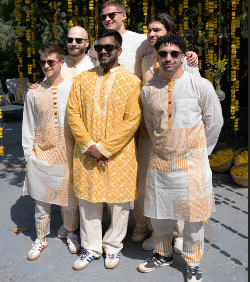 Chock Block Haldi BANANA Man Kurta