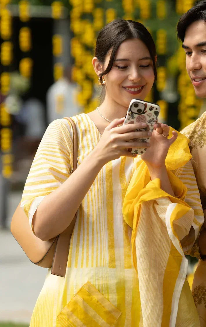 Rhythm Ombre Kurta Set (Set of 3) | Haldi Edit - BANANA labs