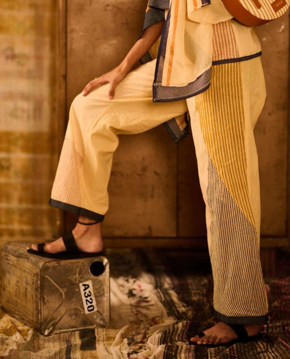 Sequence Motion Pant with Denim Edges