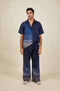 BANANA man Crossroads Navy Wave Co-ord - BANANA labs