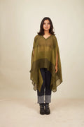 Crossroads Wind Olive Kaftan with Pants (Set of 2) - BANANA labs