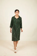 Crossroads Emerald Knit Strike Dress - BANANA labs